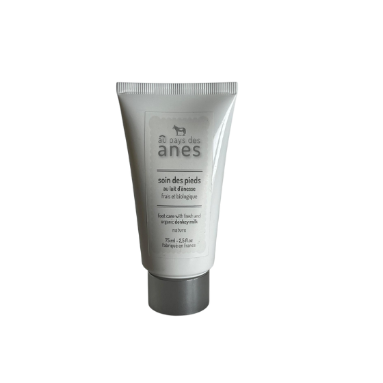 Foot cream with fresh and organic donkey milk 75 ml