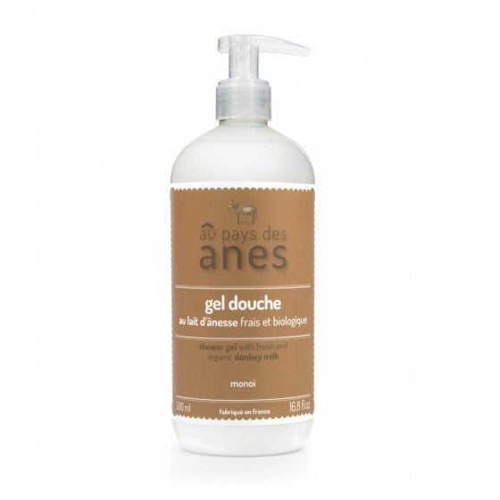 Shower Gel with Fresh and Organic Donkey Milk Monoi 500 ml