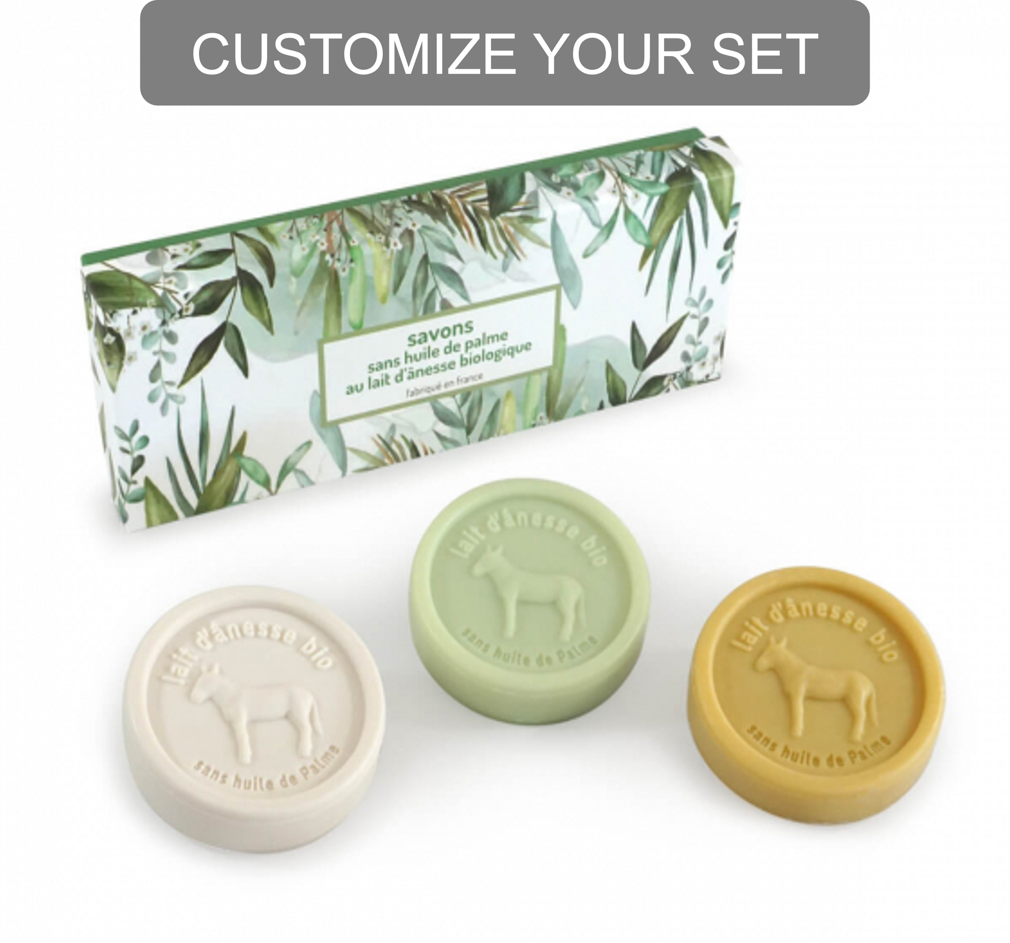 Customize Your Round Soap Gift Box