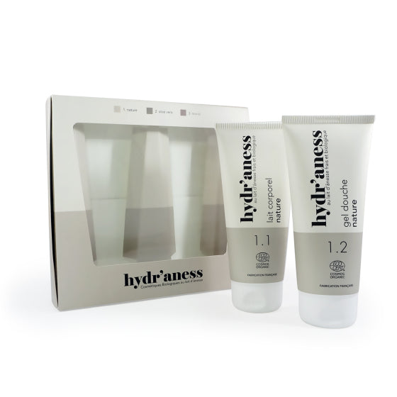Organic Hydr'aness Duo Set: Shower Gel and Body Lotion