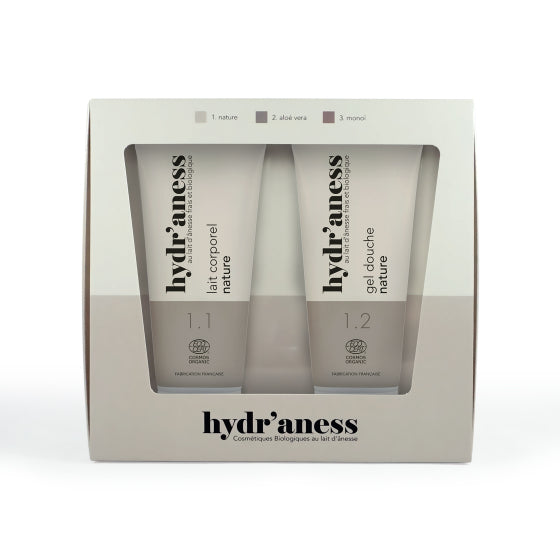 Organic Hydr'aness Duo Set: Shower Gel and Body Lotion