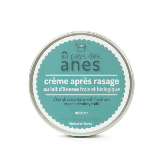 Aftershave cream with fresh organic donkey milk – 100 ml