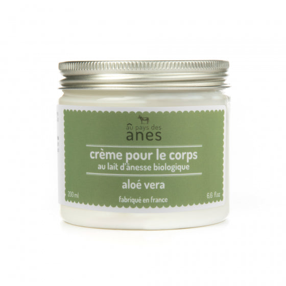 Body Cream with Organic Donkey Milk Aloe Vera 200 ml