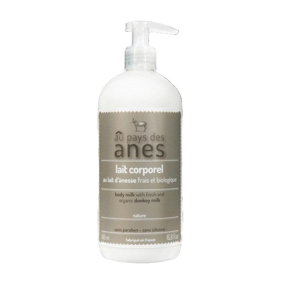 Body lotion with fresh and organic donkey milk 500 ml