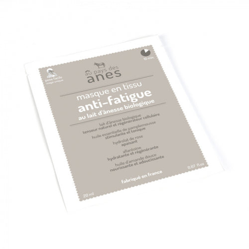 Anti-Fatigue Sheet Mask with Organic Donkey Milk 20 ml