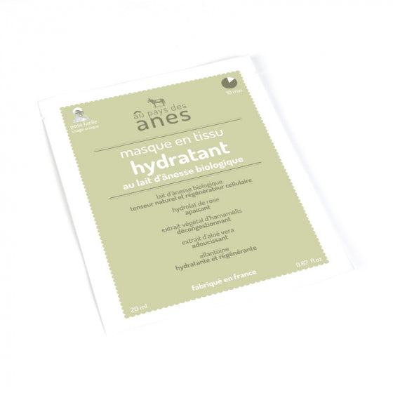Moisturizing Sheet Mask with Organic Donkey Milk 20 ml