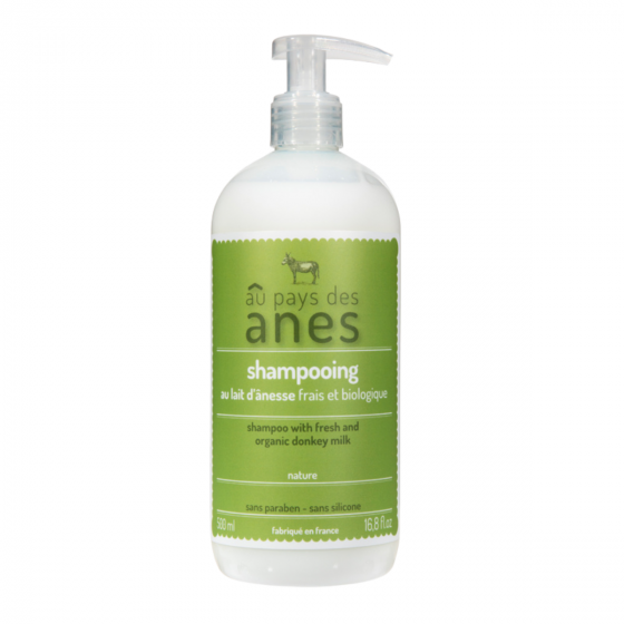 Shampoo with Fresh and Organic Donkey Milk 500 ml