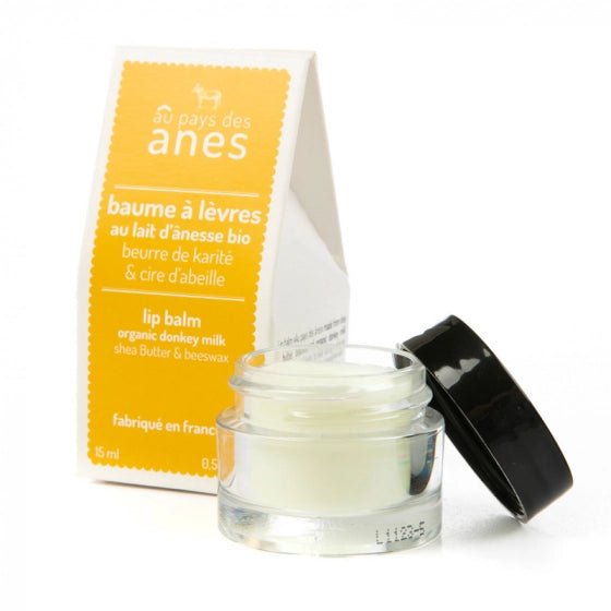 Lip Balm with Organic Donkey Milk and Shea Butter – 15 ml