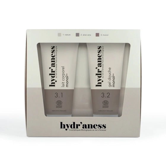 Monoi Hydr'aness Duo Gift Set: Shower Gel and Body Lotion